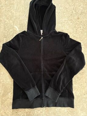 vintage Y2K juicy couture velour terry cloth zip up
